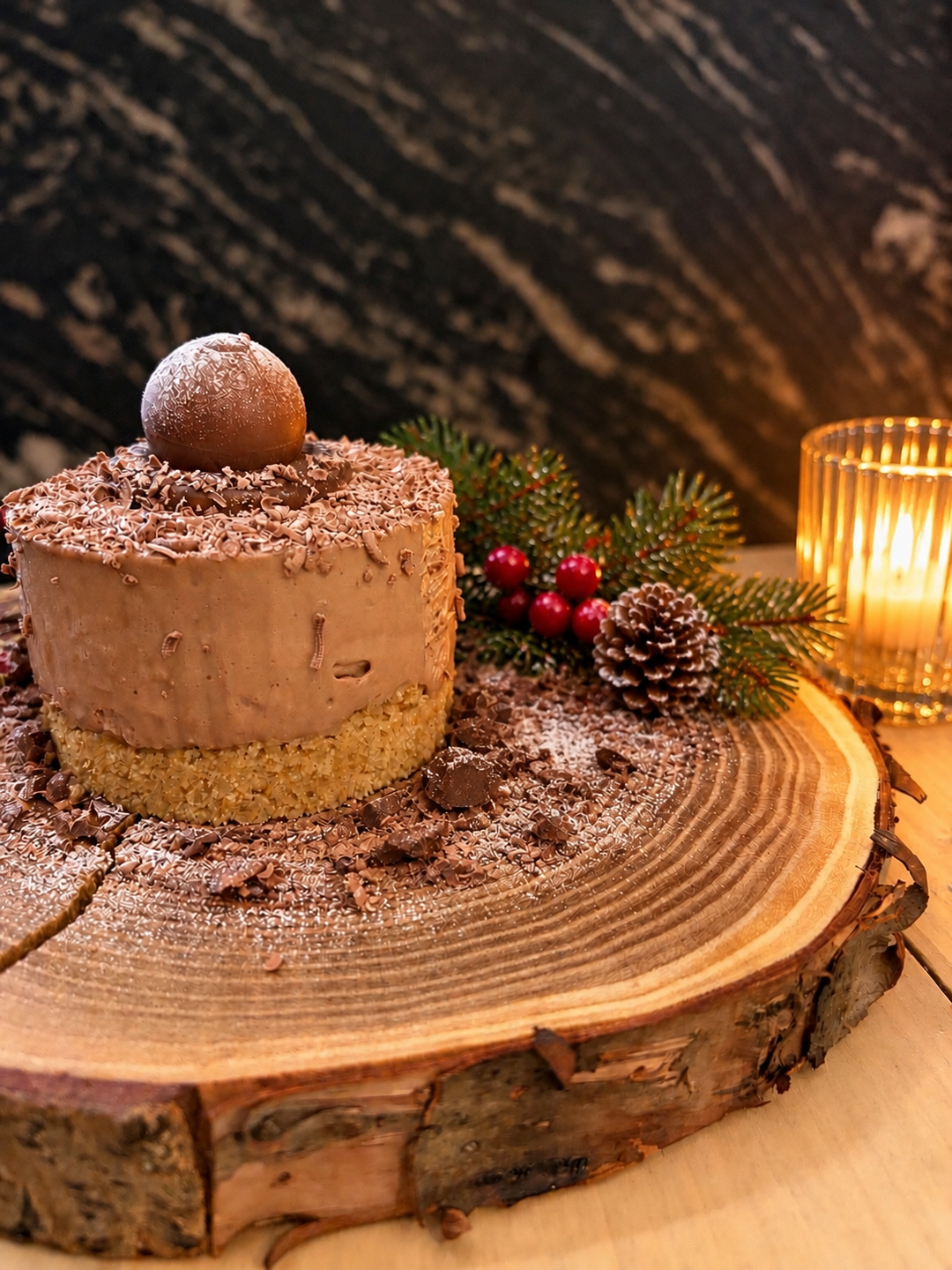 Christmas Cheesecake box
