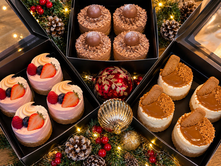 Christmas Cheesecake box