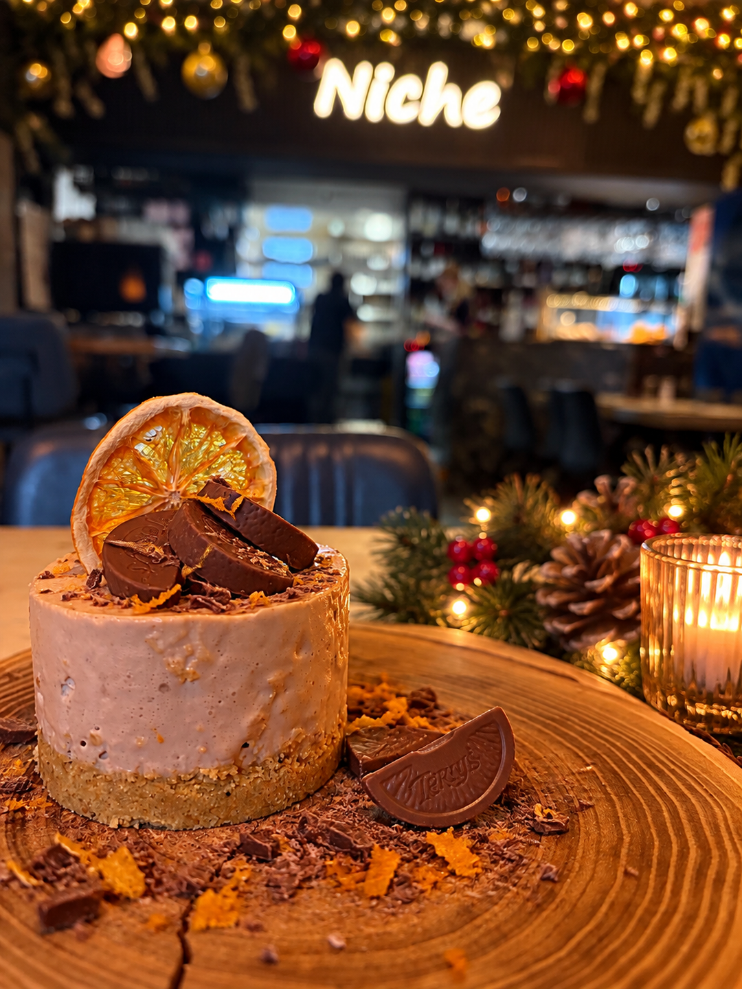 Christmas Cheesecake box
