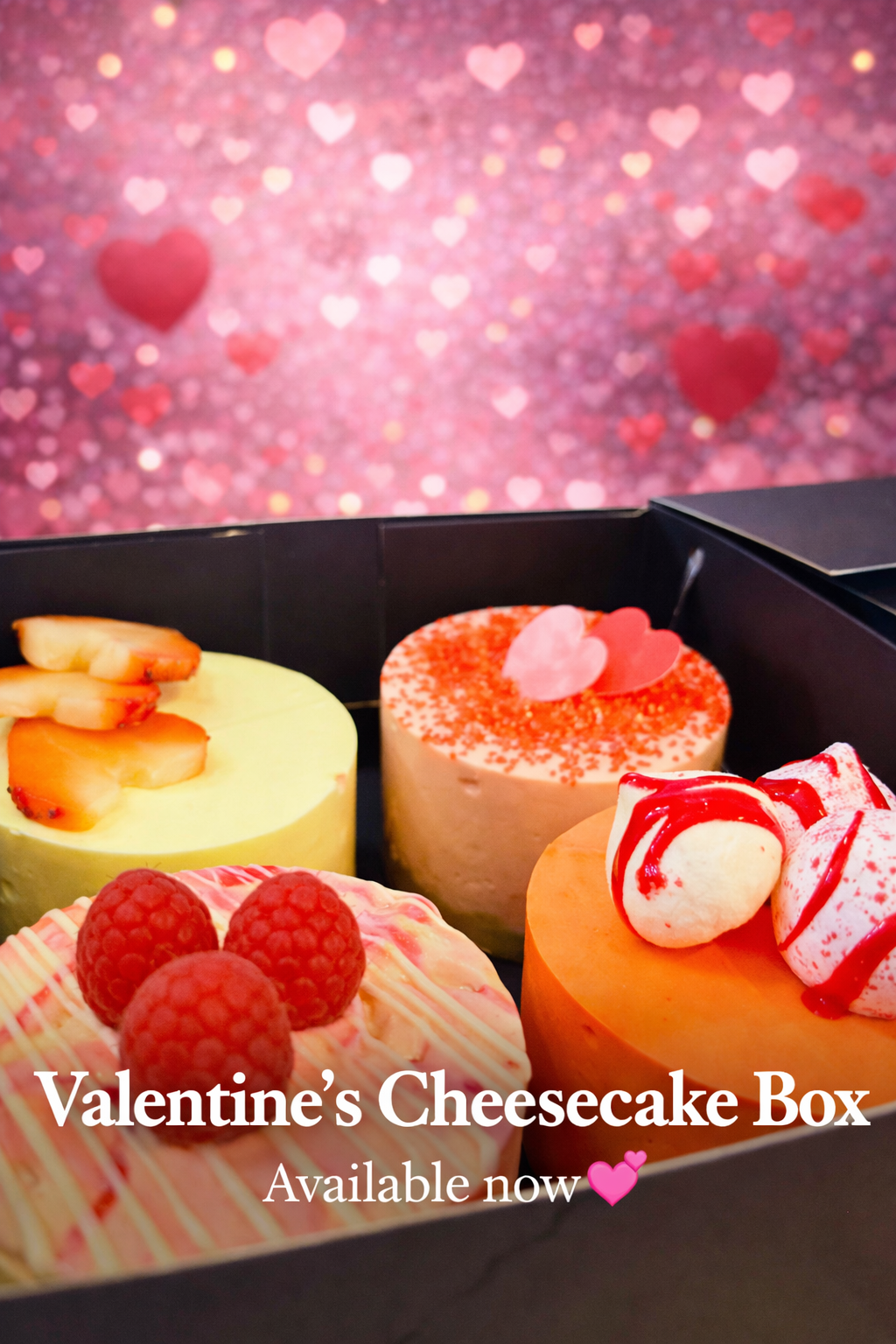 Valentines Cheesecake Box